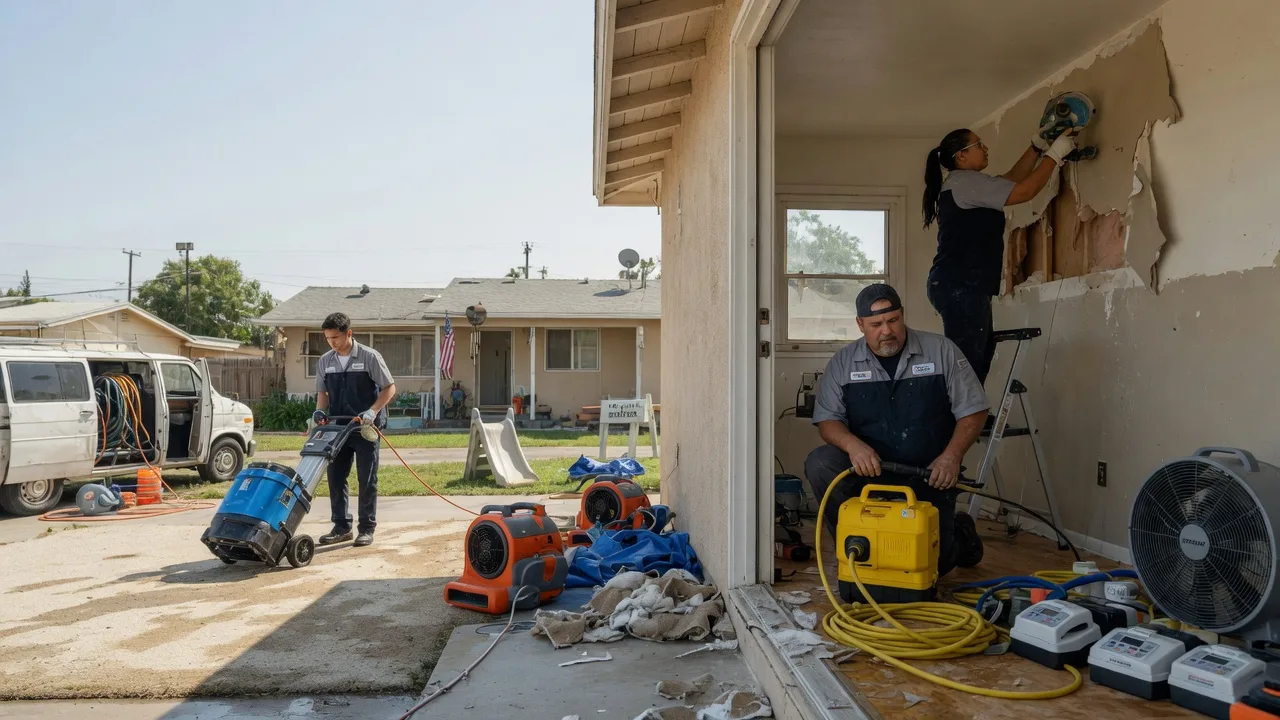 Water Damage Restoration in New Galilee, PA near me